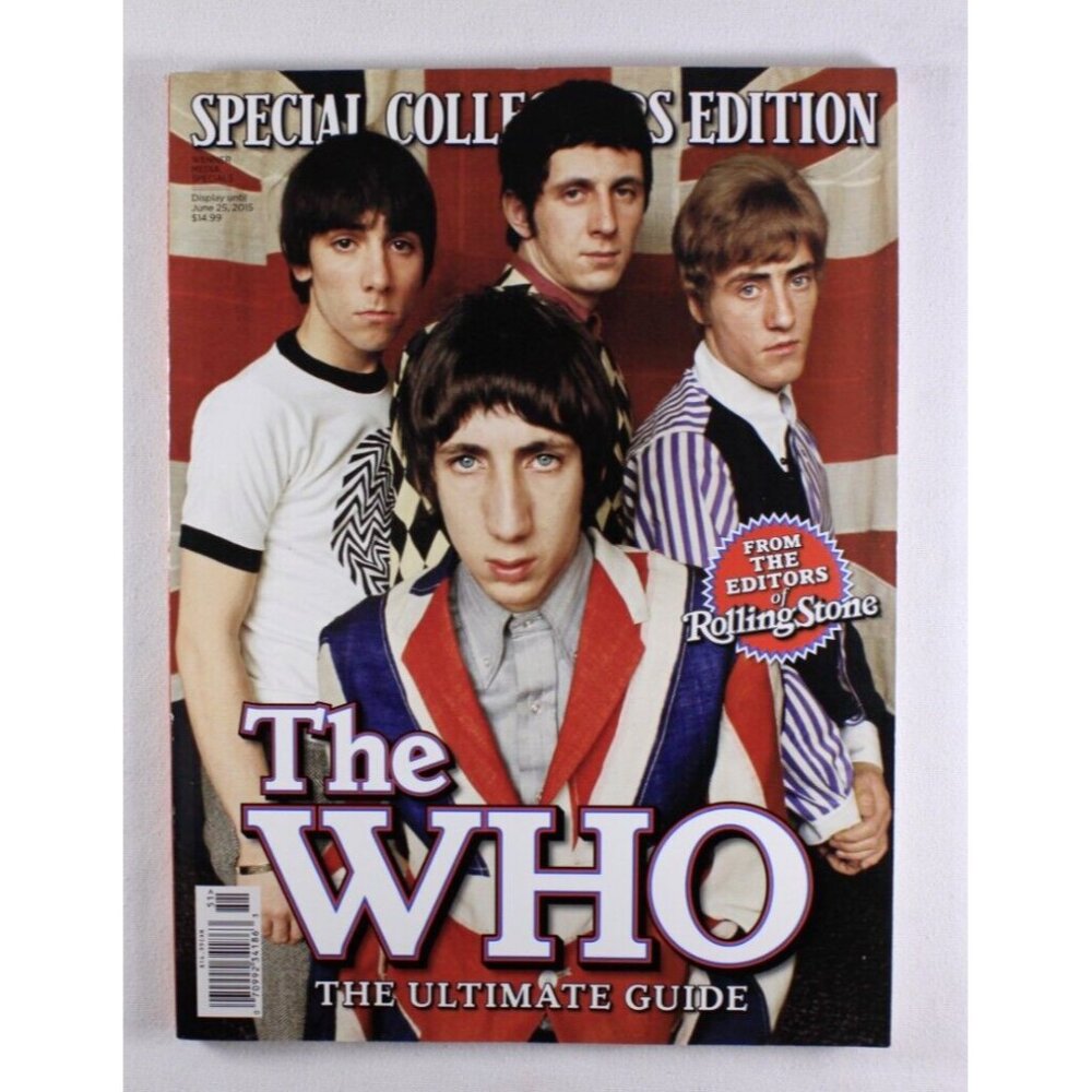 Rolling Stone Magazine THE WHO The Ultimate Guide Music 2015 Special Edition
